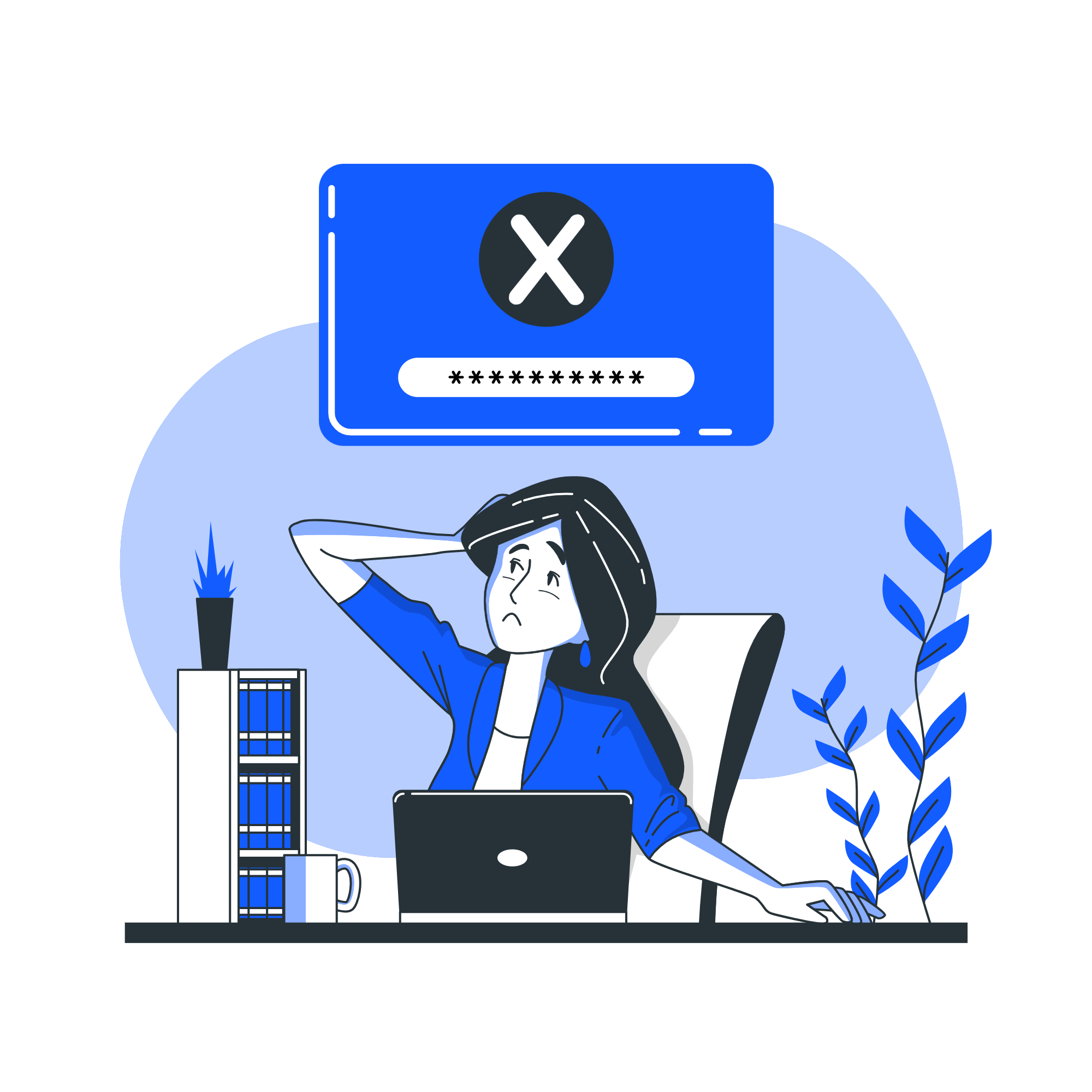 Forgot Password Illustration