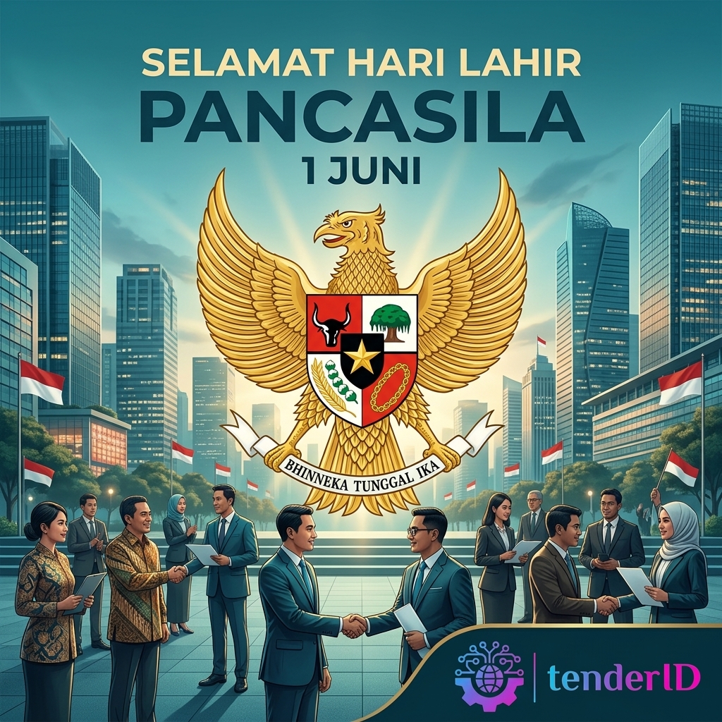 Selamat Hari Lahir Pancasila, 1 Juni 2026! 🇮🇩✨