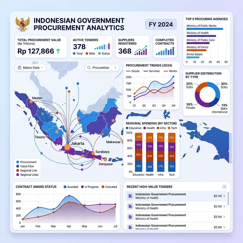 Tembus Rp 3,95 Triliun: Rekapitulasi Data Pengadaan Pemerintah yang Dikumpulkan TenderID pada 30 Mei 2026