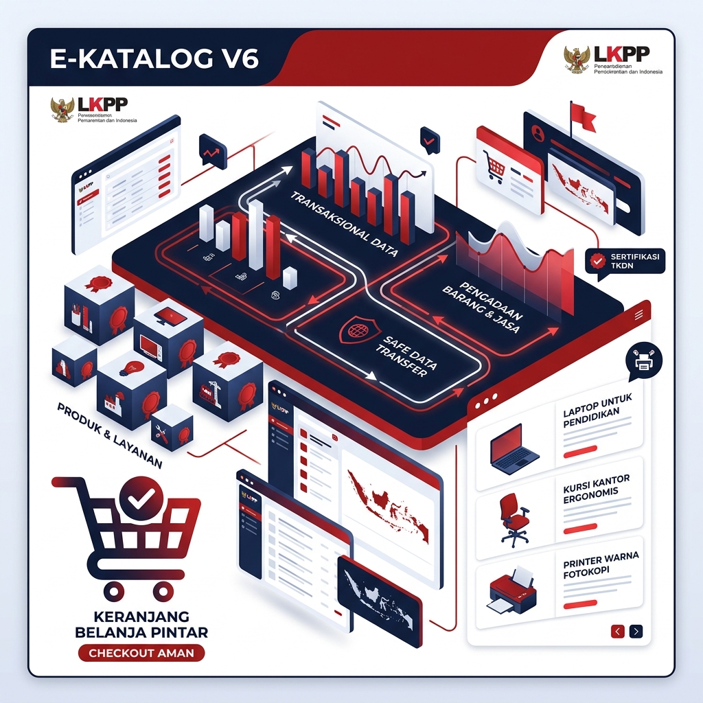 Analisis Transaksi E-Katalog 28 Mei 2026: Belanja Satset Pemerintah Tembus Rp 93,05 Miliar