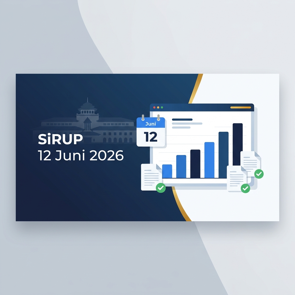 Rekap SiRUP 12 Juni 2026: 3.640 Paket Rencana Belanja Senilai Rp 1,92 Triliun