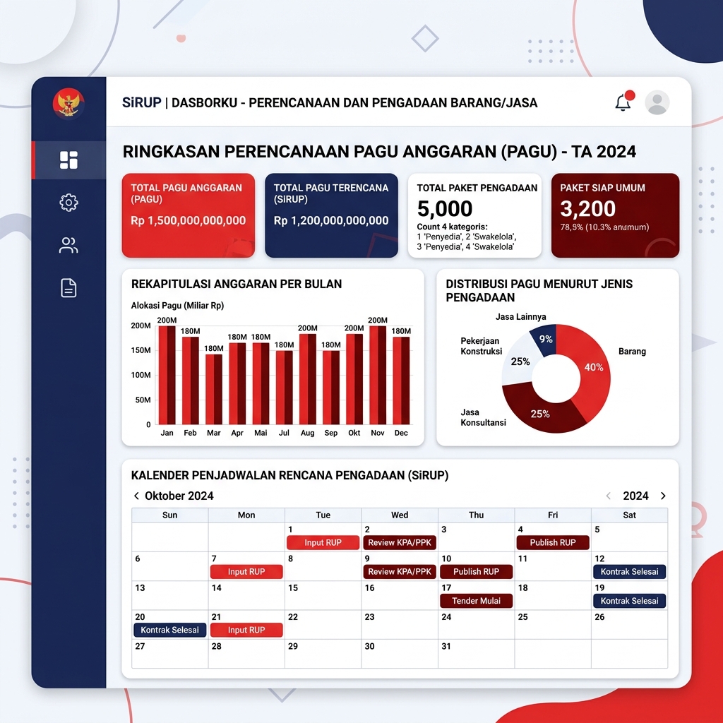 Laporan Harian SIRUP 26 Mei 2026: Rencana Belanja Rp 3,06 Triliun dari 6.711 Paket