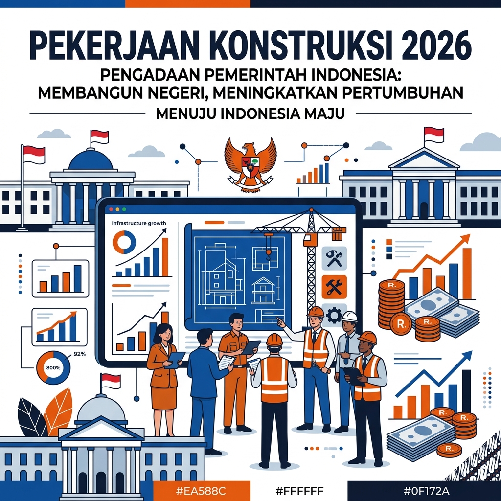 Kementerian PU Pimpin Proyek Konstruksi Rp 492,9 Triliun: Analisis Anggaran & Realisasi YTD 2026