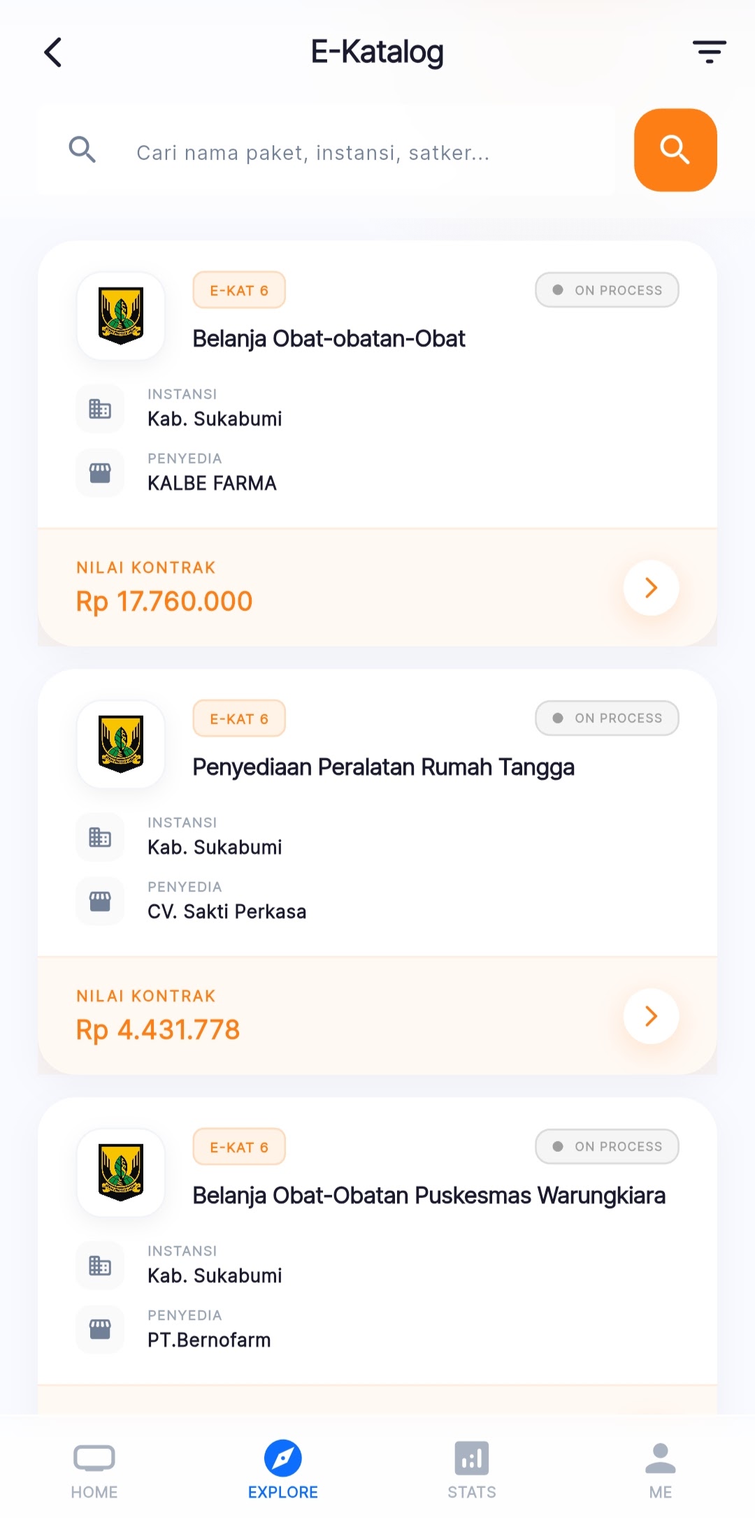 TenderID Mobile - E-Katalog